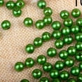 thumbnail image 3 of 500pcs 6mm Round Pearl Spacer Beads DIY Craft Dark Green, 3 of 5