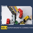 thumbnail image 4 of Simulation Wooden Railway Trains Toy, Durable Trains Toy, For Children Kids, 4 of 8