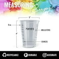 thumbnail image 2 of Disposable Measuring Cups For Resin - 20x Pixiss 10 Ounce Graduated Mixing Cups for Epoxy Resin - Cups with Measuring Lines, Large Silicone Sheet for Crafts Resin Jewelry, 20 Mixing Sticks, 2 of 5