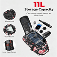 Backpack On Bike Rear Rack RIONIMA Rear Bike Rack Bag 13L Water-Resistant Trunk Bags 3-IN-1 ...