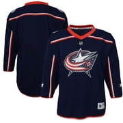 Youth Navy Columbus Blue Jackets Home Replica Jersey