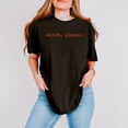 thumbnail image 2 of Witch, Please Typewriter - Women's Garment Dyed Graphic T-Shirt, 2 of 11