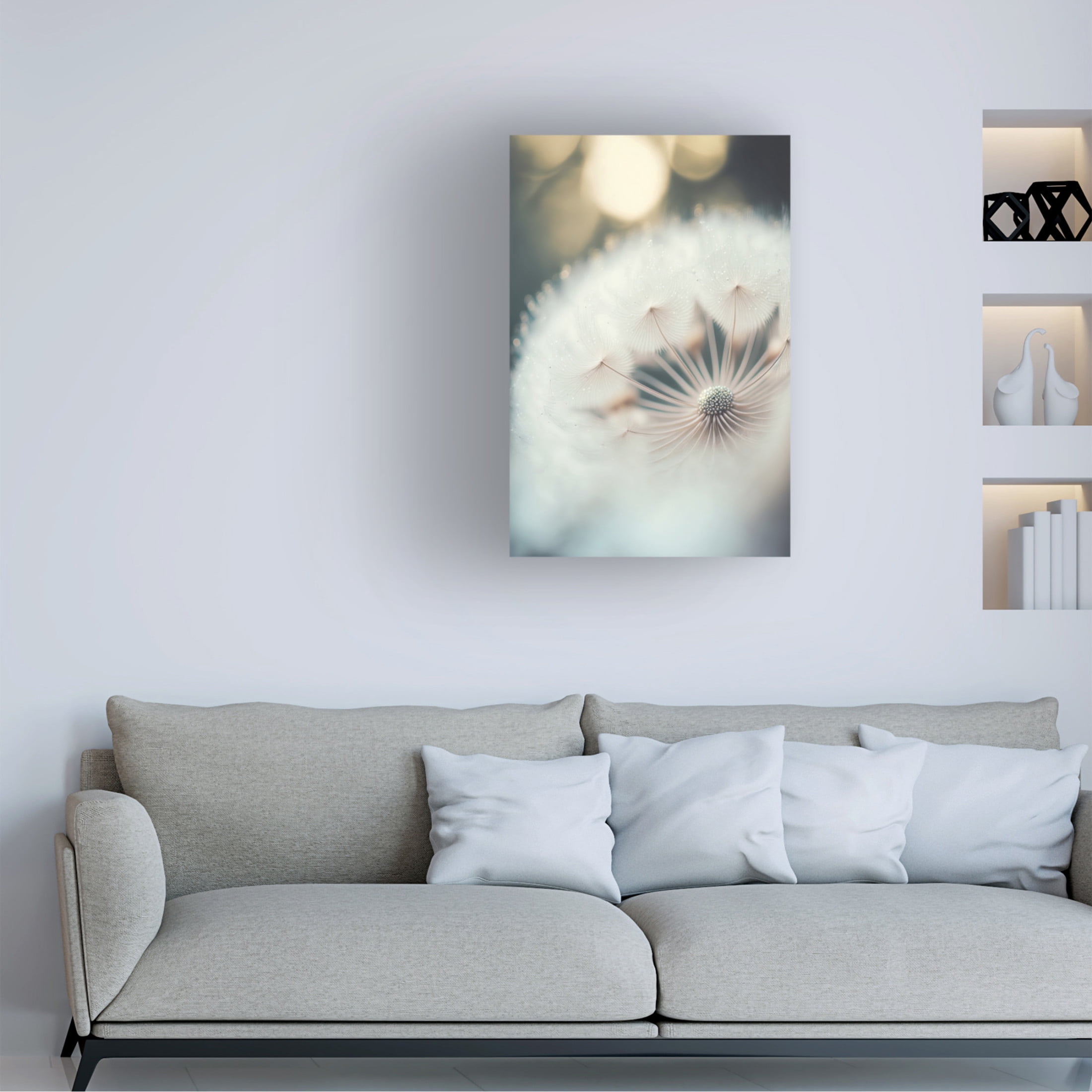 Canvas Wall Art - Treechild 'Filigree Nature' Wall Art for Living Room, Bedroom, or Office D?cor by Trademark Fine Art - 16 x 24 Inches