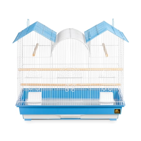 Prevue Pet Products Triple Roof Bird Cage - Blue SP1804TR-1