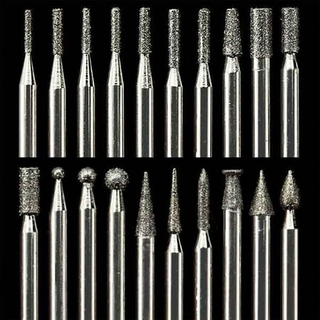 

Complete 20 PC Carving Burr Set 3/32 Shank