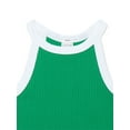 thumbnail image 2 of Athletic Works Girls Ribbed Tank Top, Sizes 4-18, 2 of 3