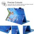 thumbnail image 4 of iPad Air 3 Case, iPad Pro 10.5" Case, Allytech PU Leather Folio Flip Smart Case Cover Auto Sleep Wake Anti-Scratch Multi Angle Kickstand Wallet Case for Apple iPad Air 3st Gen, Pro 10.5",Elelphant, 4 of 8