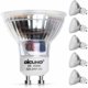 thumbnail image 2 of Bombilla halógena alternativa, paquete de 6 bombillas LED GU10, bombillas LED de bajo consumo no regulables, luz blanca neutra de 4000 K, fácil instalación, 230 V, ángulo de haz de 120°, larga vida, 2 of 6