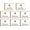 White,Squiggle, variant on 2026 New 8 Pcs Groomsmen Proposal Cards, 6 Groomsman & 2 Best Man Cards with Envelopes, White Squiggle Wedding Party Invitation