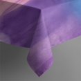 thumbnail image 5 of Colorful Watercolor Stripe Pattern Square Tablecloth,Waterproof Square Table Cover,Wipeable Spillproof Washable Table Cover for Home Kitchen Party Decor 60"x60"(152x152cm), 5 of 6