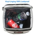 thumbnail image 3 of EPAuto Waterproof Car Trash Can with Lid and Storage Pockets, Grey, 3 of 6