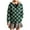 #2_Green, variant on Women's Sherpa Lined Plaid Shacket - Full-Zip Hooded Flannel Jacket, Cozy Berber Lined Fall Winter Outerwear with Multiple Pockets