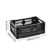 thumbnail image 3 of Desktop Folding Storage Basket Kitchen Household Refrigerator Industrial Style Coffee Corner Sundry Organising Basket Stackable Small Size, 3 of 6