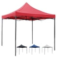 thumbnail image 1 of Carpa Toldo Plegable Reforzado 3x3 Lona Impermeable Acero In, 1 of 8