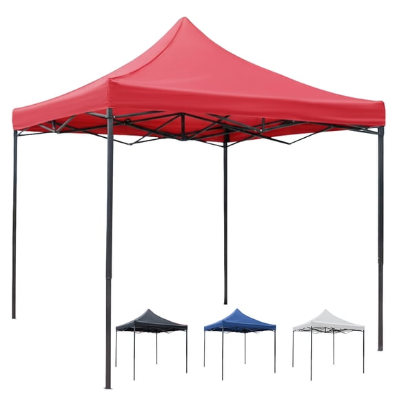 Carpa Toldo Plegable Reforzado 3x3 Lona Impermeable Acero In