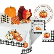 Way to Celebrate Farmhouse Thanksgiving Tableware & Centerpiece Kit