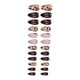 thumbnail image 4 of 24Pcs Short Almond Leopard Acrylic False Nail Glossy Stick on Nail Manicure Nail Deocors for Fashionable Women and Teens, 4 of 4