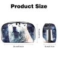 thumbnail image 5 of Polar Bear Digital Bag with Oxford Fabric, Waterproof, Charger Pouch, USB Organizer, Electronic Travel Case Organizer, Appliance Cord Organizer, 5.9x9.44x3.14 in., 5 of 6