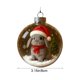 thumbnail image 3 of Flocking Snowflake Artificial Christmas Garland with Frosted White Cedar Vines for Holiday Tree and Mantle Decor, 3 of 7