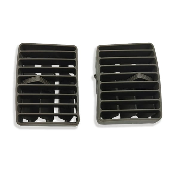 Center Dash AC Outlet Air Vent Panel, Fits For ​​Toyota Corolla​​ 2003-2012, Dashboard Trim Cover Outlet Grille Panel.-brown-a pair