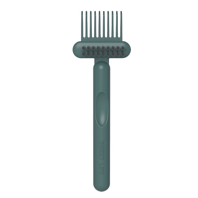 Cepillo de Limpieza Del Cepillo de Pelo Herramienta de Limpieza Del Cepillo de Limpieza Del Peine 2-En-1 Agente de Limpieza Mini Dispositivo de Depilación, Adecuado para el Hogar Y el Salón de Depilac
