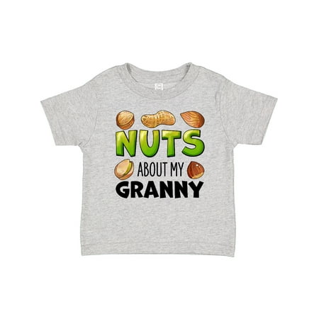 

Inktastic Nuts About My Granny Peanut Almond Pistachio Gift Baby Boy or Baby Girl T-Shirt