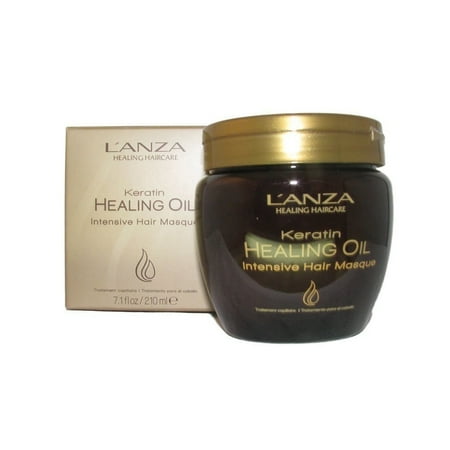 Keratin Hair Products - L'ANZA Keratin Healing Oil Intensive Hair Masque, 7.1 oz.