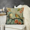 thumbnail image 2 of SHANXI Throw Pillow Covers Square Cushion Covers  Decorative Pillow Case for Couch Bed Animal Printing Birds Watercolor Pillowcase 20x20in, 2 of 5