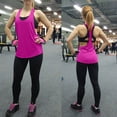 thumbnail image 6 of Miorin Women Workout Sleeveless Tops, Racerback Side Split Athletic Tank Tops, Quick Dry Breathable Workout Shirts, Loose Fit Gym Yoga Running Cami for Sports Training Loungewear, Multicolor M, 6 of 8