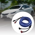 thumbnail image 5 of 5M 2 Rca To 2 Rca Plug Car Stereo Audio Cable Amplifier Braided Tool, 5 of 5