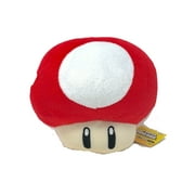 Mario Red Mushroom Plush Stuffed Toy 6"