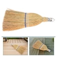 thumbnail image 6 of Straw Whisk Broom for Yard, Patio, Driveway & Street Cleaning - Handheld Sweeping Brush with Hanger for Outdoor and Camping Use, 6 of 9