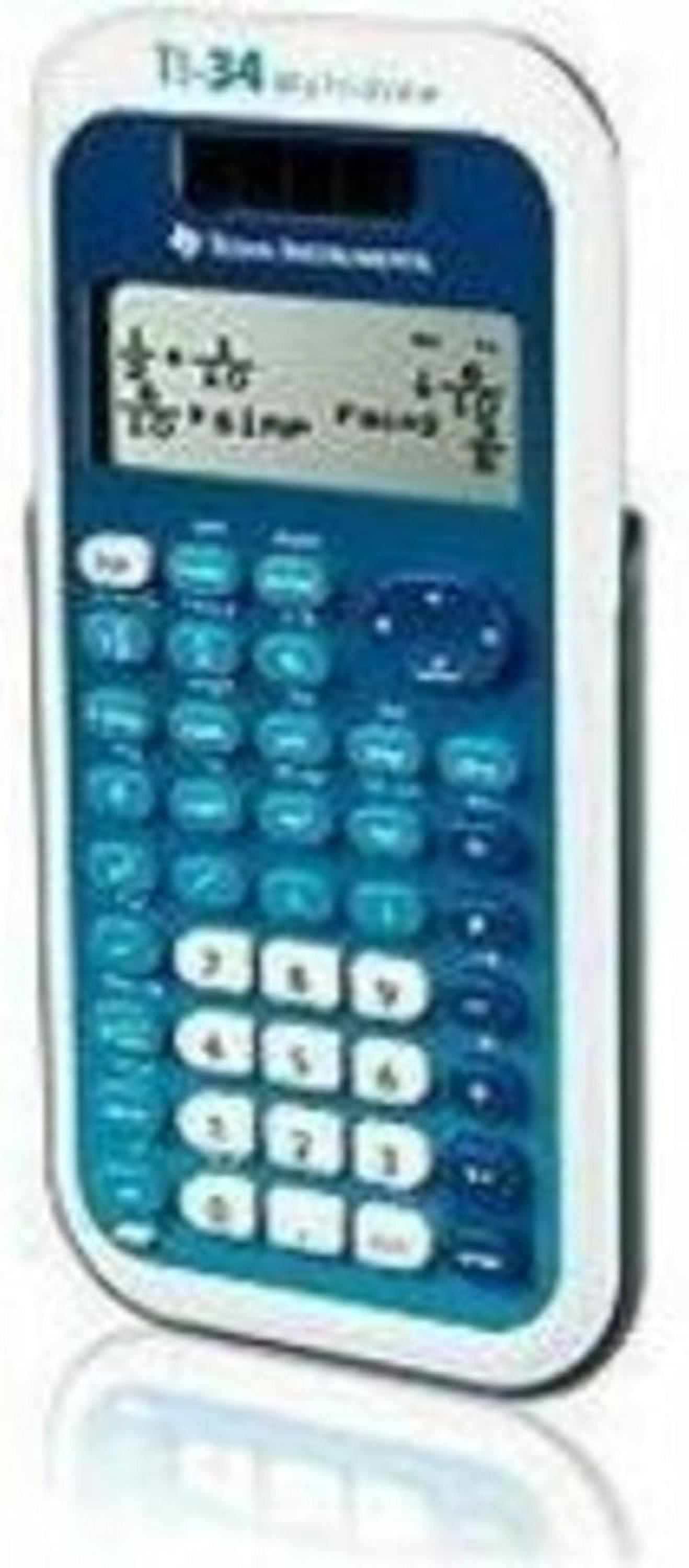 Texas Instruments MultiView TI-34 Scientific Calculator - 4 Line(s) - 16 Character(s) - LCD - Solar, Battery Powered 34MV/TBL/1L1/A
