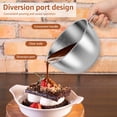 thumbnail image 4 of FYJUCPA Juego de Olla de Doble Ebullición de 2QT para Derretir Chocolate con Olla de Acero Inoxidable de 2.6QT con Espátula y Cuchara de Silicona para Derretir Chocolate, Dulces, Velas, Jabón, 4 of 11