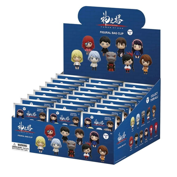 3D Figural Keyring Tower of God Series 1 Mystery Box (24 Packs)