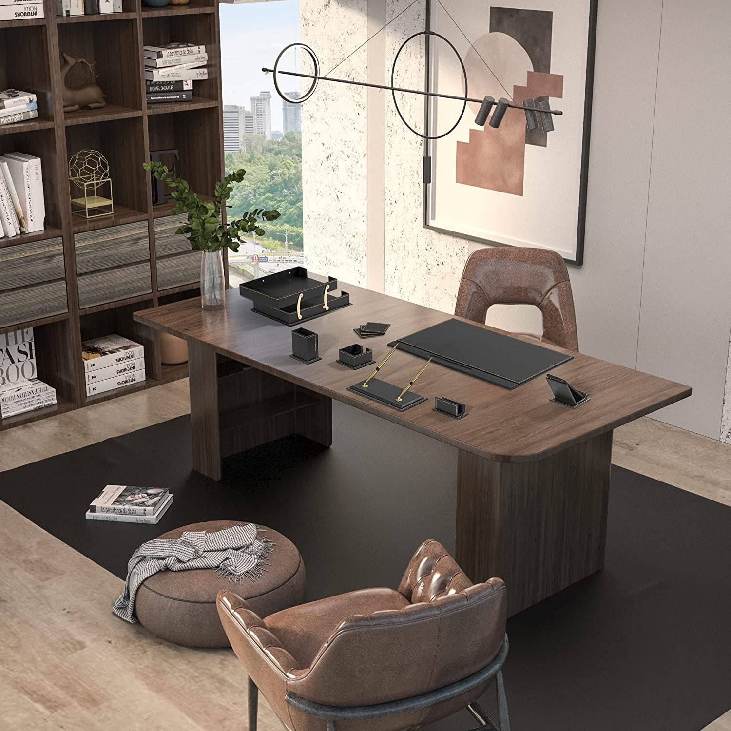 Black Desk Organizers, Black