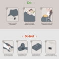 thumbnail image 6 of MaxKare Queen Electric Heated Blanket, 10 Heating Levels, 10H Timers, Dual Control, Machine Washable, ETL/FCC Certified, Gray, 6 of 9