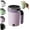 Purple, variant on Magnetic Stirring Coffee Mug with Lid,12.8oz Smart Mixing Cup with Digital Temperature Display,4 Colors 304 Stainless Steel,Detachable Flat Base,360° Leak-Proof,30s Auto-Stir,Ideal for Coffee,Milk