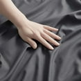 thumbnail image 3 of Nestl Pillow Cases, 1800 Series Luxury Soft Microfiber Queen/Standard Pillow Cases Set of 2 (20"x30"), Breathable & Easy Care Pillow Covers, Charcoal Grey, 3 of 6