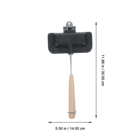 Minkissy Nonstick Sandwich Maker with Ergonomic Handle and Heat Retention for Easy Kitchen Use