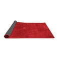 thumbnail image 2 of Ahgly Company Indoor Round Abstract Red Contemporary Area Rugs, 8' Round, 2 of 4