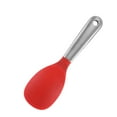 thumbnail image 3 of 1 unid acero inoxidable silicona arroz cuchara colgante agujero arroz scoop a casa vajilla, 3 of 5