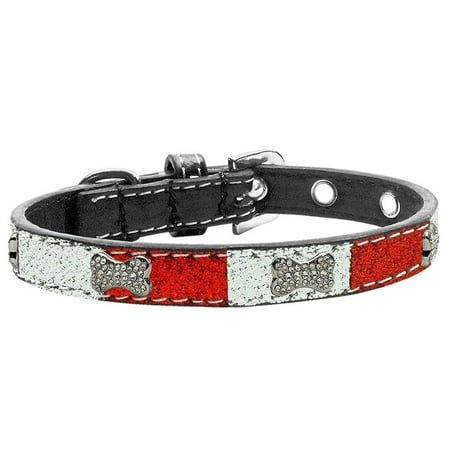 Crystal Lollipop - Crystal Bone Candy Cane Ice Cream Collar Size 12
