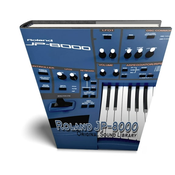 Roland JP-8000 - the King of analog - Large original WAVE samples/loops Library. Download only!