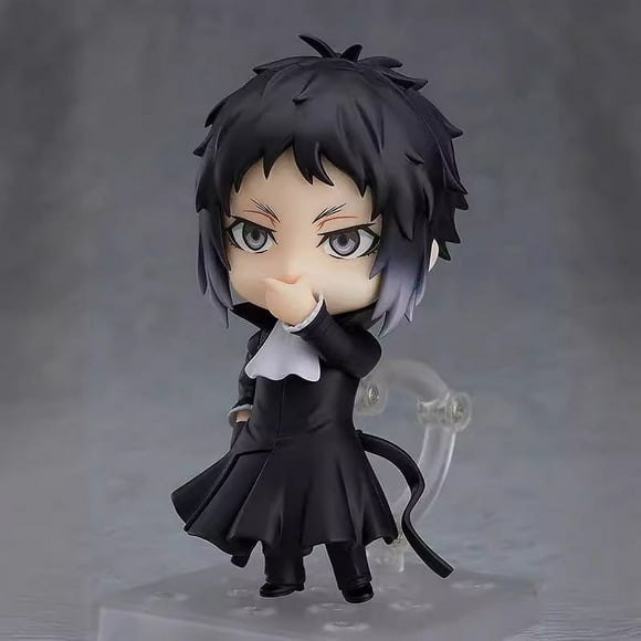 Anime Action Figure Akutagawa Ryunosuke Q Version Clayman Figure Change Face Movable Joints Character Model