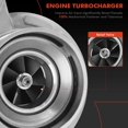 thumbnail image 4 of A-Premium HY35W Complete Turbo Turbocharger Kit Compatible with Dodge Ram 2500/3500, 2000 2001 2002, 6BTA 5.9L Diesel Engine, with Wastegate Actuator & Gasket, 4 of 5