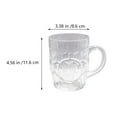 thumbnail image 2 of POINTERTECK Verres à Bière Mug Tasses à Boire Tasse à Café Classique Transparent Grand Bec, 2 of 6