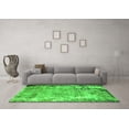 thumbnail image 3 of Ahgly Company Indoor Round Oriental Green Industrial Area Rugs, 6' Round, 3 of 4