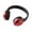 Red, variant on Back to School Gifts under $5 Wireless Bluetooth Headphones Over Ear, Hi-Fi Stereo Foldable Wireless Stereo Headsets Earbuds,For Cell Phone,PC,Soft Earmuffs & Weight on Clearance