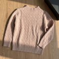 thumbnail image 4 of Mnyotv Kids Pullover Tops Boys Girl Fall Winter Base Layer Sweaters Unisex Long Sleeve Thermal Sweater Size 2-3 Years, 4 of 9